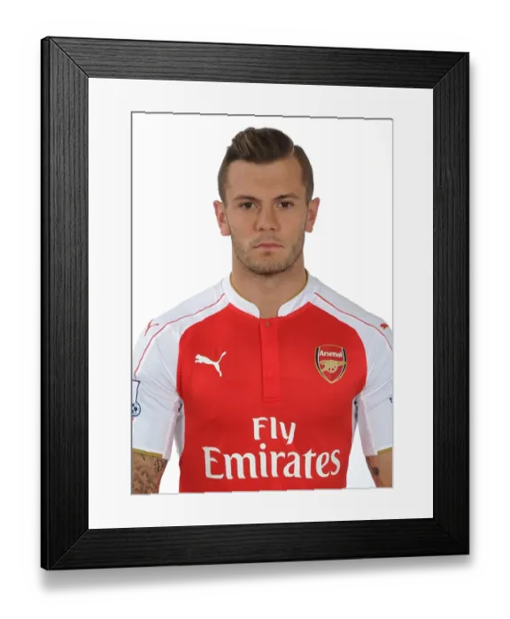 Framed Print : Jack Wilshere at Arsenal's 2015-16 First Team Photocall Framed Print : Jack Wilshere at Arsenal's 2015-16 First Team Photocall