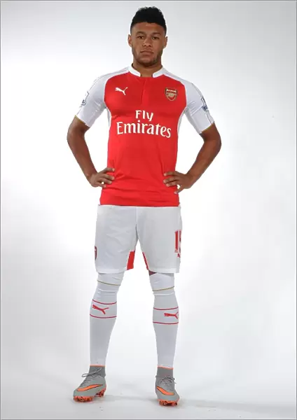 Arsenal's Alex Oxlade-Chamberlain at 2015-16 First Team Photocall