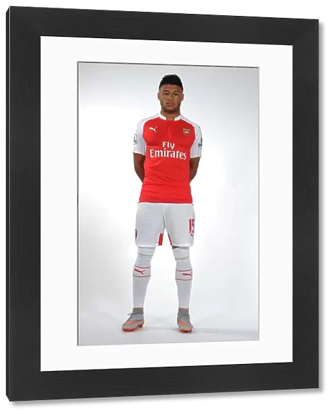 Arsenal's Alex Oxlade-Chamberlain at 2015-16 Team Photoshoot