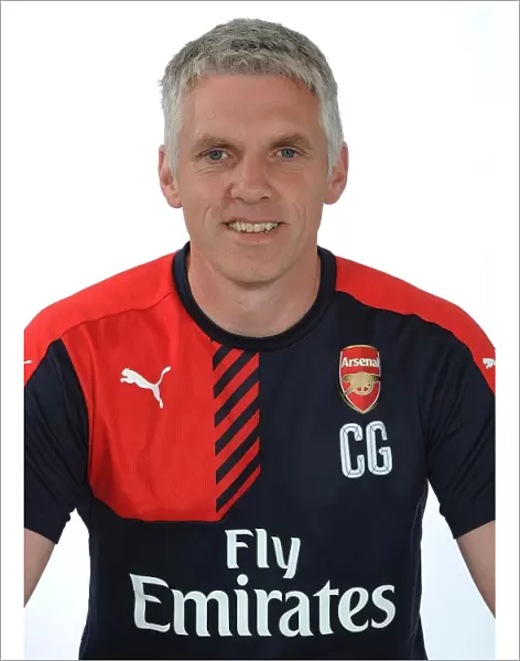 Arsenal First Team 2015-16: Craig Gant at Emirates Stadium Photocall