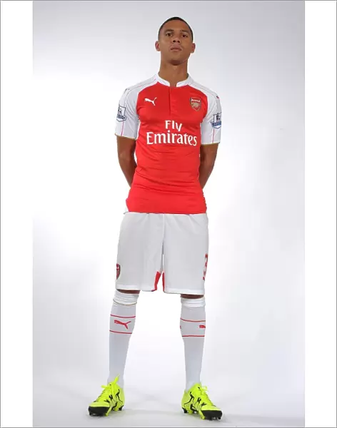 Arsenal FC: Kieran Gibbs at 2015-16 First Team Photocall