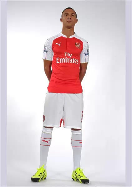 Arsenal FC: Kieran Gibbs at 2015-16 First Team Photocall