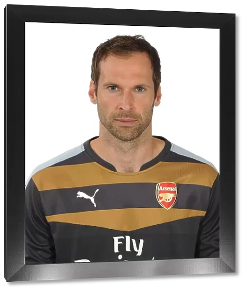 Arsenal FC: Petr Cech at 2015-16 First Team Photocall