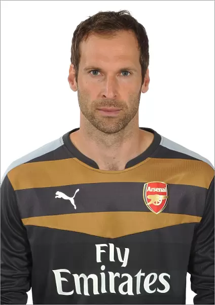 Arsenal FC: Petr Cech at 2015-16 First Team Photocall
