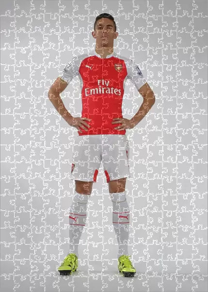 Arsenal's Gabriel Kicks Off 2015-16 Season at Emirates Stadium
