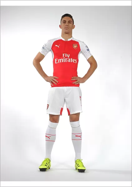 Arsenal's Gabriel Kicks Off 2015-16 Season at Emirates Stadium