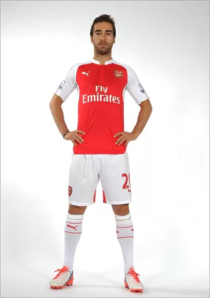 Arsenal First Team: 2015-16 Season - Mathieu Flamini's Photocall at Emirates Stadium