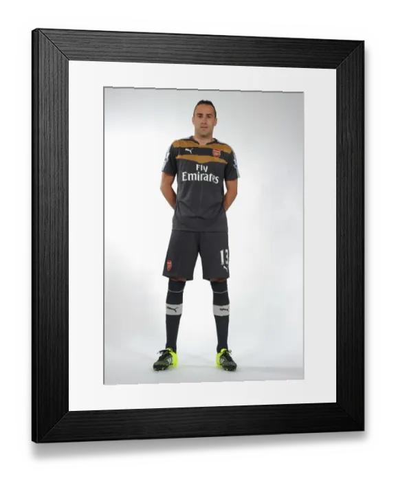 Framed Print : Arsenal's David Ospina at Emirates Stadium (2015-16 First Team)