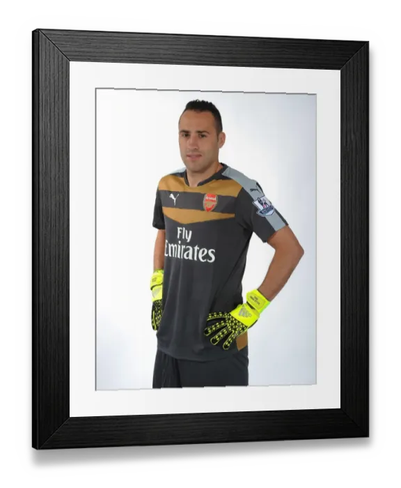 Framed Print : Arsenal's David Ospina at Emirates Stadium (2015-16 First Team)