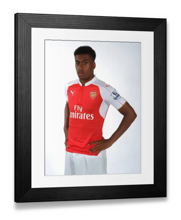 Framed Print : Introducing Alex Iwobi: Arsenal's New First Team Star (2015-16)
