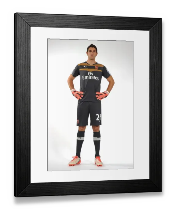 Framed Print : Emiliano Martinez: Arsenal's New First Team Goalkeeper