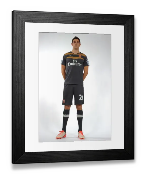 Framed Print : Arsenal's Newcomer Emiliano Martinez at 2015-16 First Team Photocall Framed Print : Arsenal's Newcomer Emiliano Martinez at 2015-16 First Team Photocall