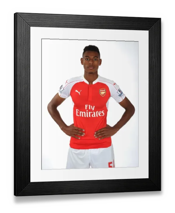 Framed Print : Arsenal's Newest First Team Member: Jeff Reine-Adelaide