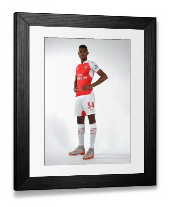 Framed Print : Arsenal's Newest First Team Member: Jeff Reine-Adelaide