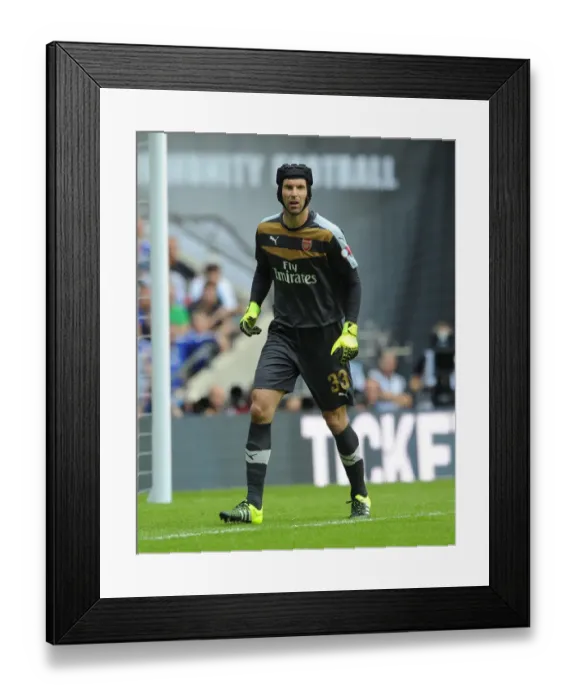 Framed Print : Petr Cech: Arsenal's Focused Goalkeeper in Community Shield Showdown vs. Chelsea (2015-16) Framed Print : Petr Cech: Arsenal's Focused Goalkeeper in Community Shield Showdown vs. Chelsea (2015-16)