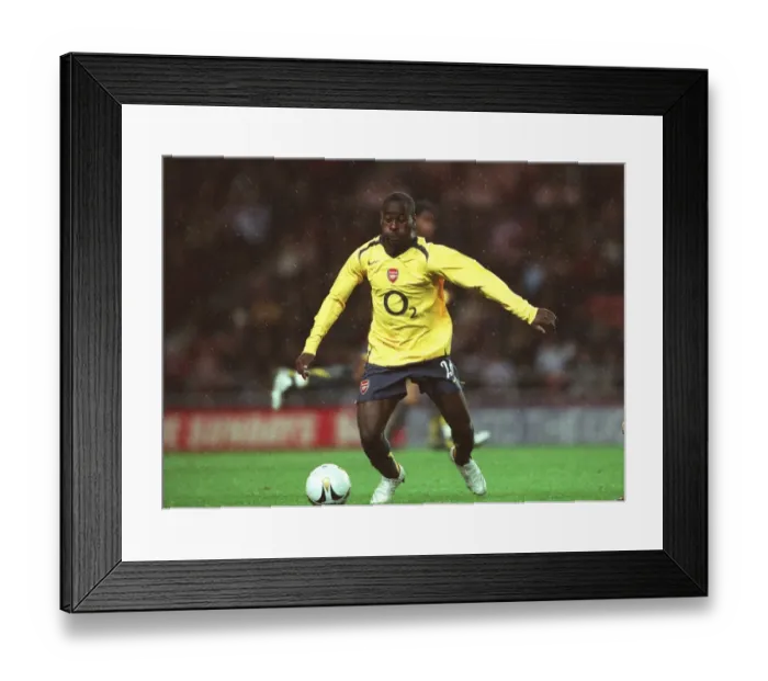 Framed Print : Quincy Owusu-Abeyie (Arsenal). Sunderland 0: 3 Arsenal