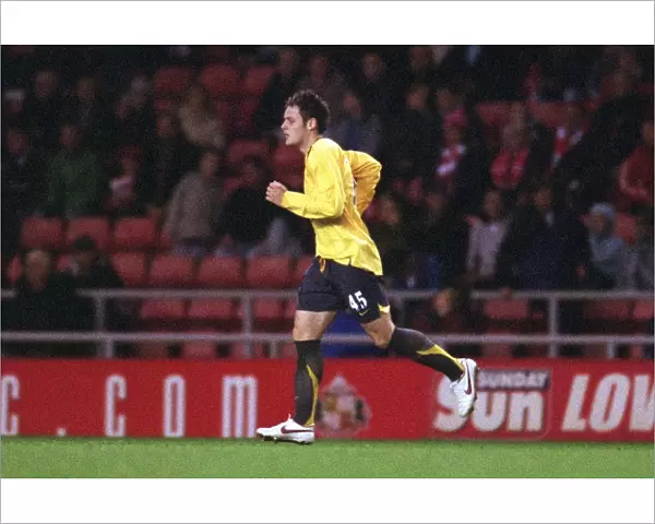 Anthony Stokes (Arsenal). Sunderland 0: 3 Arsenal. Carling League Cup, Round 3