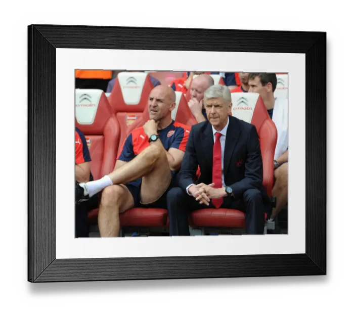 Framed Print : Arsenal's Unstoppable Team: Wenger and Bould's Strategic Alliance Before Arsenal vs West Ham United (2015-16) Framed Print : Arsenal's Unstoppable Team: Wenger and Bould's Strategic Alliance Before Arsenal vs West Ham United (2015-16)