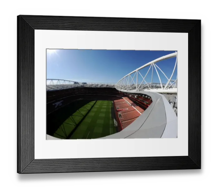 Framed Print : Arsenal vs. West Ham United: Premier League Clash at Emirates Stadium (2015-16)