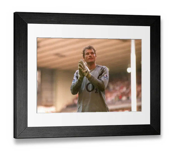 Framed Print : Unyielding Guardian: Jens Lehmann at White Hart Lane, 2005 - Arsenal vs. Tottenham, Barclays Premiership Framed Print : Unyielding Guardian: Jens Lehmann at White Hart Lane, 2005 - Arsenal vs. Tottenham, Barclays Premiership