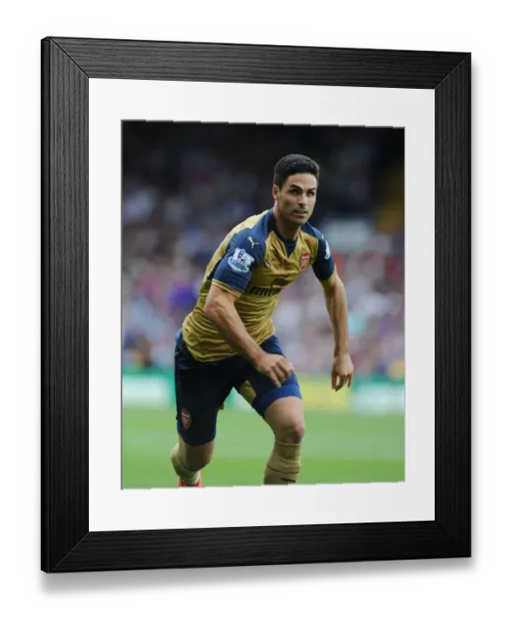 Framed Print : Mikel Arteta Leads Arsenal in Premier League Battle against Crystal Palace (2015-16) Framed Print : Mikel Arteta Leads Arsenal in Premier League Battle against Crystal Palace (2015-16)