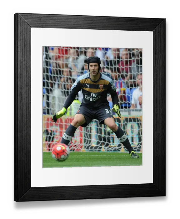 Framed Print : Arsenal's Petr Cech in Action: Crystal Palace vs Arsenal (2015-16) Framed Print : Arsenal's Petr Cech in Action: Crystal Palace vs Arsenal (2015-16)