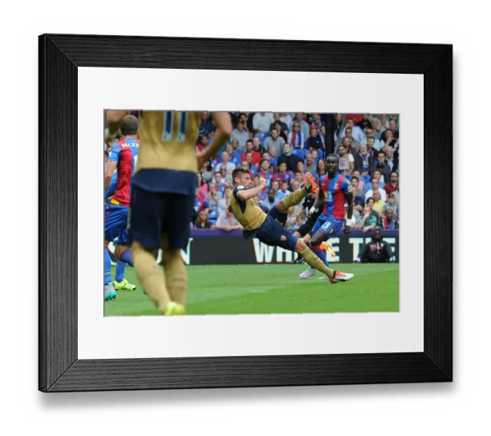 Framed Print : Giroud's Strike: Crystal Palace vs. Arsenal, 2015-16 Premier League Goal Framed Print : Giroud's Strike: Crystal Palace vs. Arsenal, 2015-16 Premier League Goal