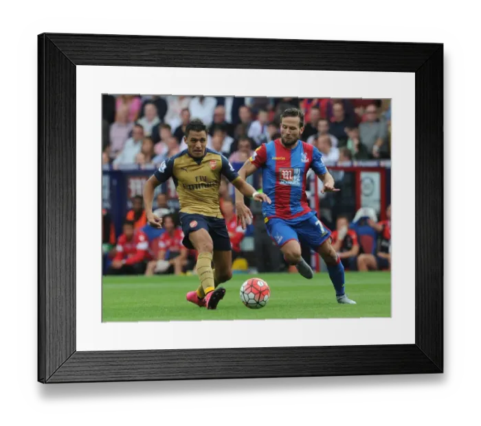 Framed Print : Clash of Titans: Sanchez vs Cabaye - Premier League Showdown Framed Print : Clash of Titans: Sanchez vs Cabaye - Premier League Showdown