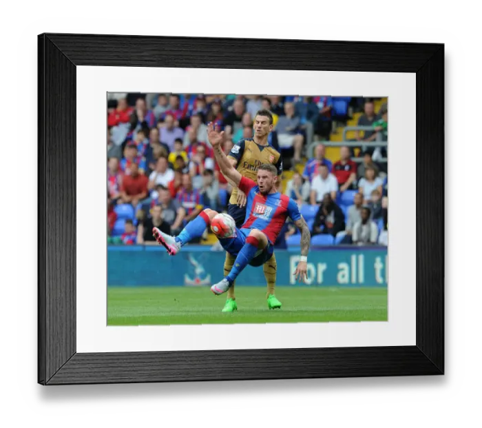 Framed Print : Clash at the Palace: Koscielny vs. Wickham - Premier League Battle Framed Print : Clash at the Palace: Koscielny vs. Wickham - Premier League Battle