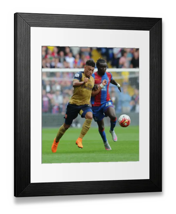Framed Print : Clash at the Palace: Oxlade-Chamberlain vs. Souare - Premier League Battle (Arsenal vs. Crystal Palace, 2015-16) Framed Print : Clash at the Palace: Oxlade-Chamberlain vs. Souare - Premier League Battle (Arsenal vs. Crystal Palace, 2015-16)