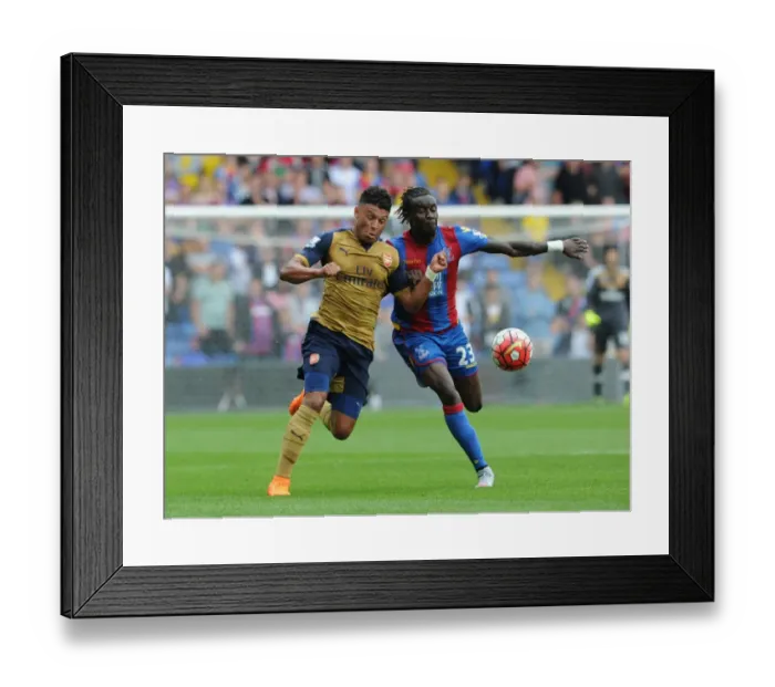 Framed Print : Clash at the Capital: Oxlade-Chamberlain vs. Souare Battle in Crystal Palace vs. Arsenal (2015-16) Framed Print : Clash at the Capital: Oxlade-Chamberlain vs. Souare Battle in Crystal Palace vs. Arsenal (2015-16)