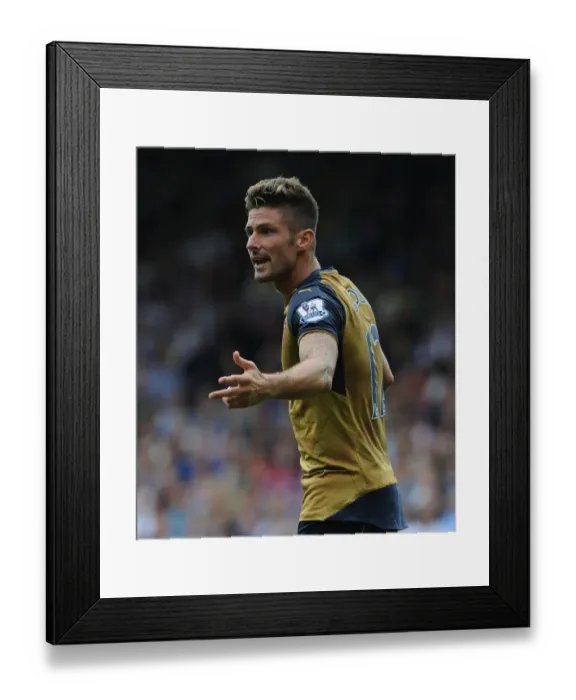 Framed Print : Giroud's Premier League Debut: Crystal Palace vs. Arsenal, 2015-16 Framed Print : Giroud's Premier League Debut: Crystal Palace vs. Arsenal, 2015-16