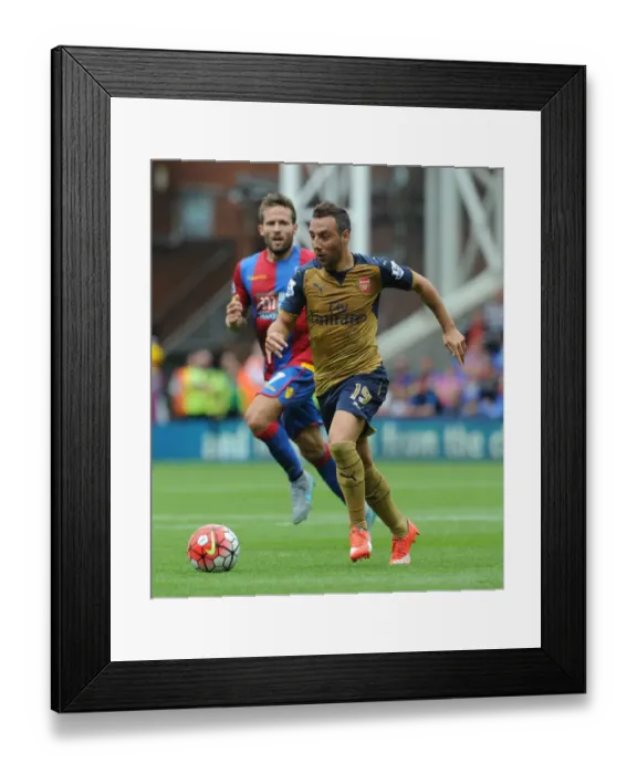Framed Print : Santi Cazorla in Action: Premier League 2015-16 - Arsenal vs Crystal Palace Framed Print : Santi Cazorla in Action: Premier League 2015-16 - Arsenal vs Crystal Palace
