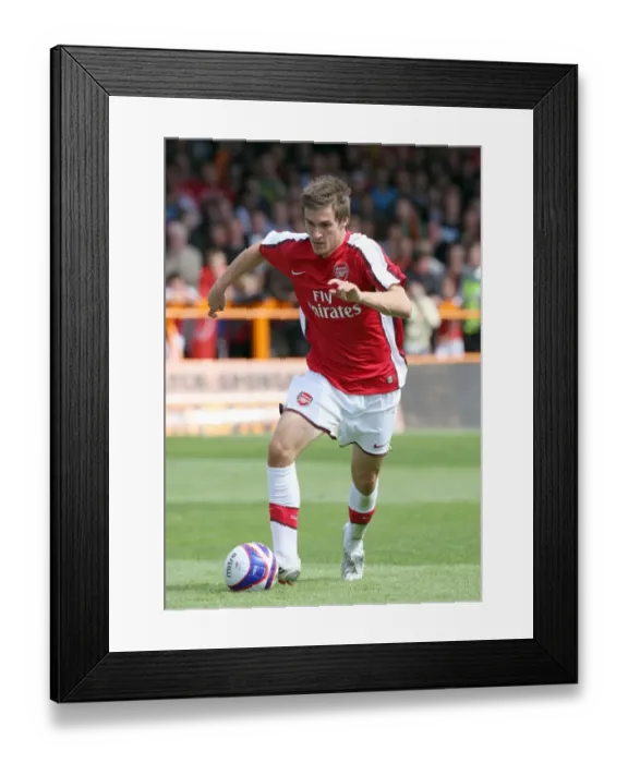 Framed Print : Arsenal's Aaron Ramsey Shines in Pre-Season Debut: Barnet 1-2 Arsenal (2008) Framed Print : Arsenal's Aaron Ramsey Shines in Pre-Season Debut: Barnet 1-2 Arsenal (2008)