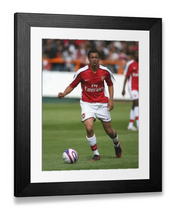Framed Print : Francis Coquelin's Debut: Arsenal's 2-1 Win Over Barnet, 2008