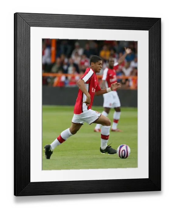 Framed Print : Denilson's Shining Moment: Arsenal's 2-1 Pre-Season Victory over Barnet (2008) Framed Print : Denilson's Shining Moment: Arsenal's 2-1 Pre-Season Victory over Barnet (2008)