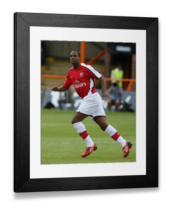 Framed Print : Justin Hoyte in Action: Arsenal's Win Over Barnet (1:2), Pre-Season Friendly 2008 Framed Print : Justin Hoyte in Action: Arsenal's Win Over Barnet (1:2), Pre-Season Friendly 2008
