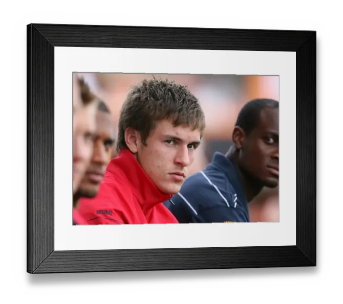 Framed Print : Aaron Ramsey's Debut: Barnet 1-2 Arsenal (Pre-Season Friendly 2008) Framed Print : Aaron Ramsey's Debut: Barnet 1-2 Arsenal (Pre-Season Friendly 2008)
