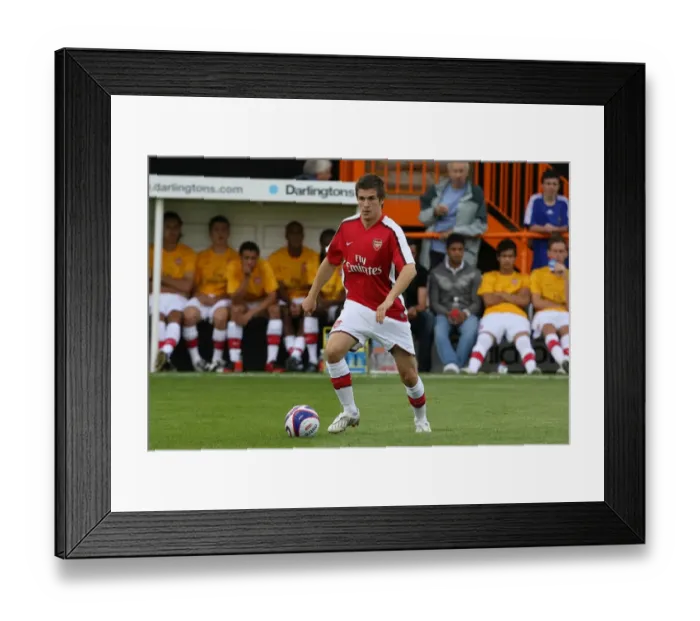 Framed Print : Arsenal's Pre-Season Triumph: Aaron Ramsey's Debut (2-1) Framed Print : Arsenal's Pre-Season Triumph: Aaron Ramsey's Debut (2-1)