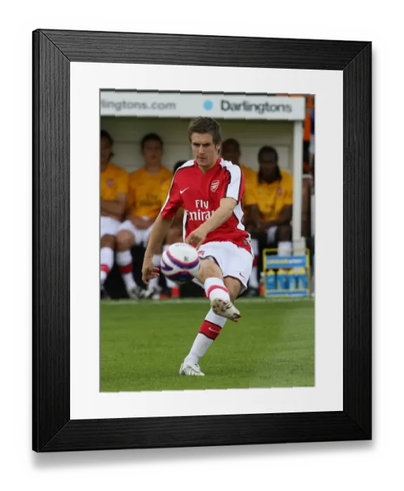 Framed Print : Aaron Ramsey's Debut: Arsenal's Win Over Barnet (1:2), Pre-Season Friendly 2008 Framed Print : Aaron Ramsey's Debut: Arsenal's Win Over Barnet (1:2), Pre-Season Friendly 2008