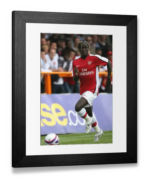 Framed Print : Bacary Sagna in Action: Arsenal's Victory Over Barnet, 2008