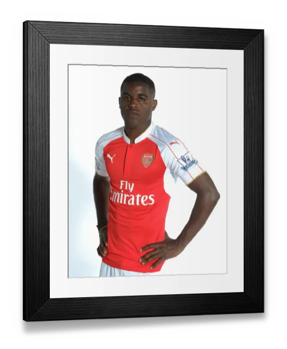 Framed Print : Joel Campbell at Arsenal Training: London Colney, 2015 Framed Print : Joel Campbell at Arsenal Training: London Colney, 2015