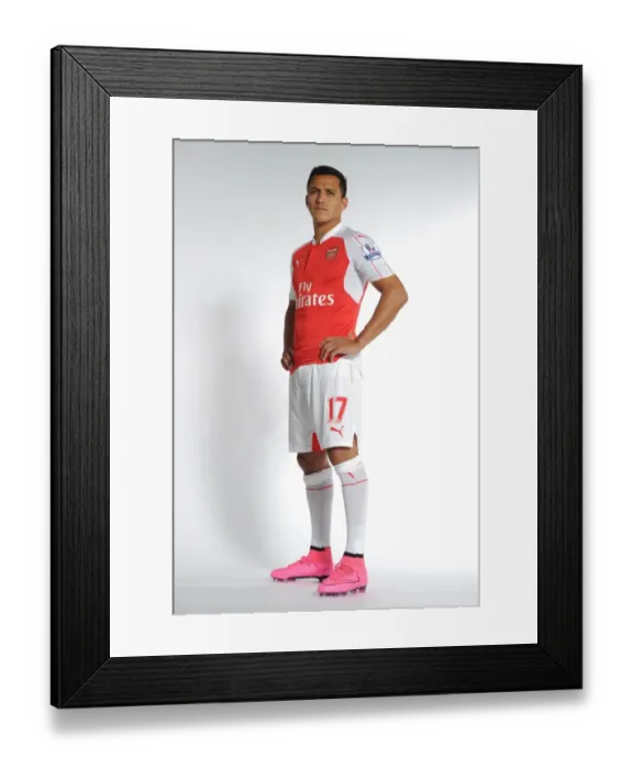 Framed Print : Alexis Sanchez of Arsenal. Arsenal Training Ground, London Colney, Hertfordshire Framed Print : Alexis Sanchez of Arsenal. Arsenal Training Ground, London Colney, Hertfordshire