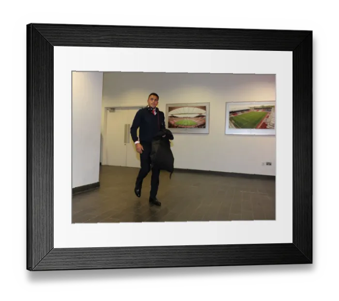 Framed Print : Alexis Sanchez's Arrival: Arsenal vs Liverpool (2015 / 16)