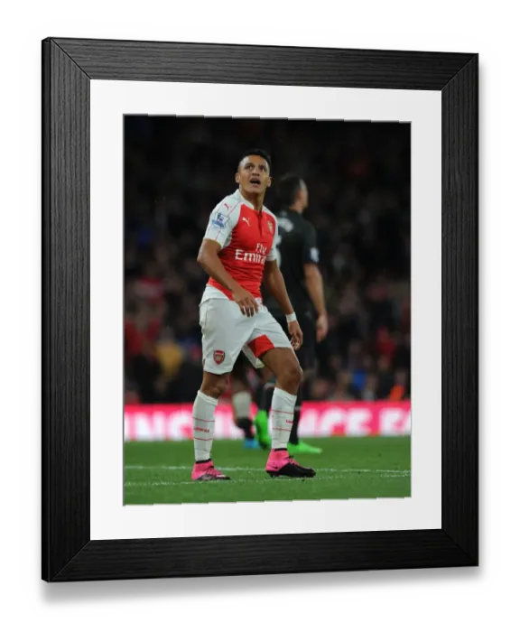 Framed Print : Clash of Titans: Arsenal vs Liverpool - Premier League Showdown (2015 / 16)