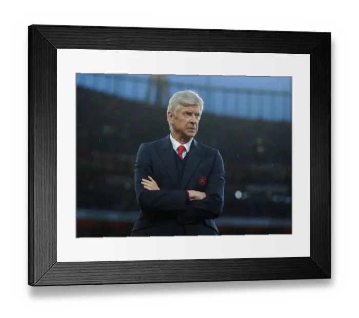 Framed Print : Arsene Wenger: The Arsenal Boss Prepares for Premier League Battle against Liverpool (2015 / 16) Framed Print : Arsene Wenger: The Arsenal Boss Prepares for Premier League Battle against Liverpool (2015 / 16)