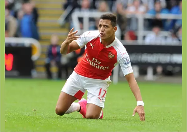 Arsenal's Alexis Sanchez Faces Newcastle United in Premier League Clash (2015-16)