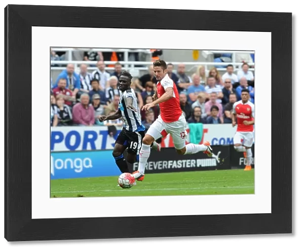 Giroud vs Haidara: A Premier League Showdown at Newcastle United, 2015-16