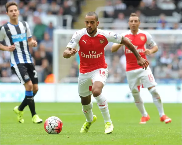 Theo Walcott in Action: Arsenal vs. Newcastle United, Premier League 2015-16