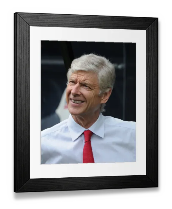 Framed Print : Arsene Wenger: Arsenal Manager Before Newcastle United vs Arsenal, Premier League 2015-16 Framed Print : Arsene Wenger: Arsenal Manager Before Newcastle United vs Arsenal, Premier League 2015-16